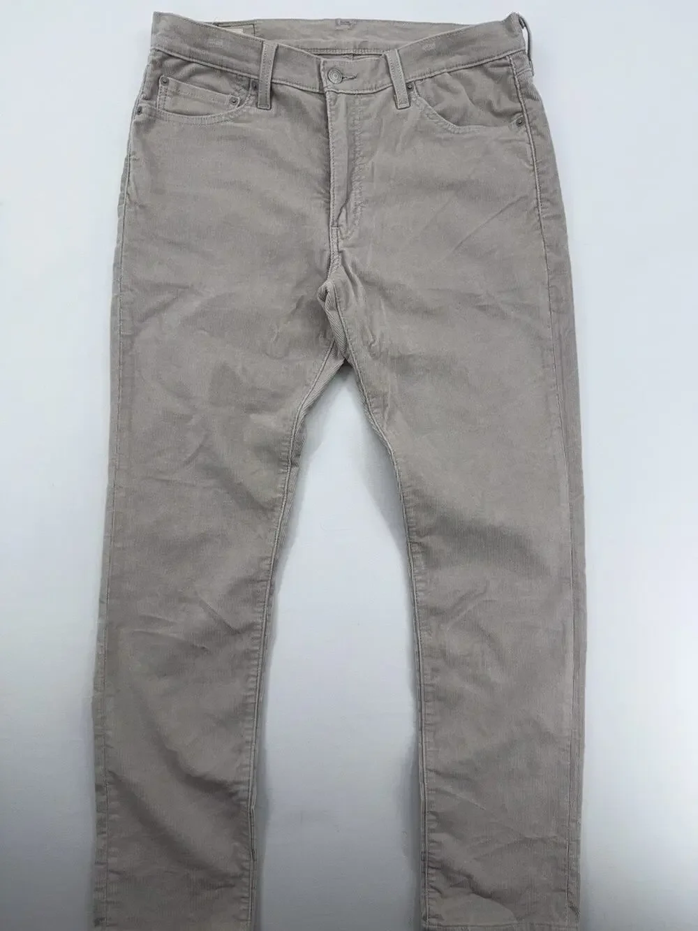 Levis 511 Premium Slim Fit Corduroy Pants Color beige Men’s 33x32